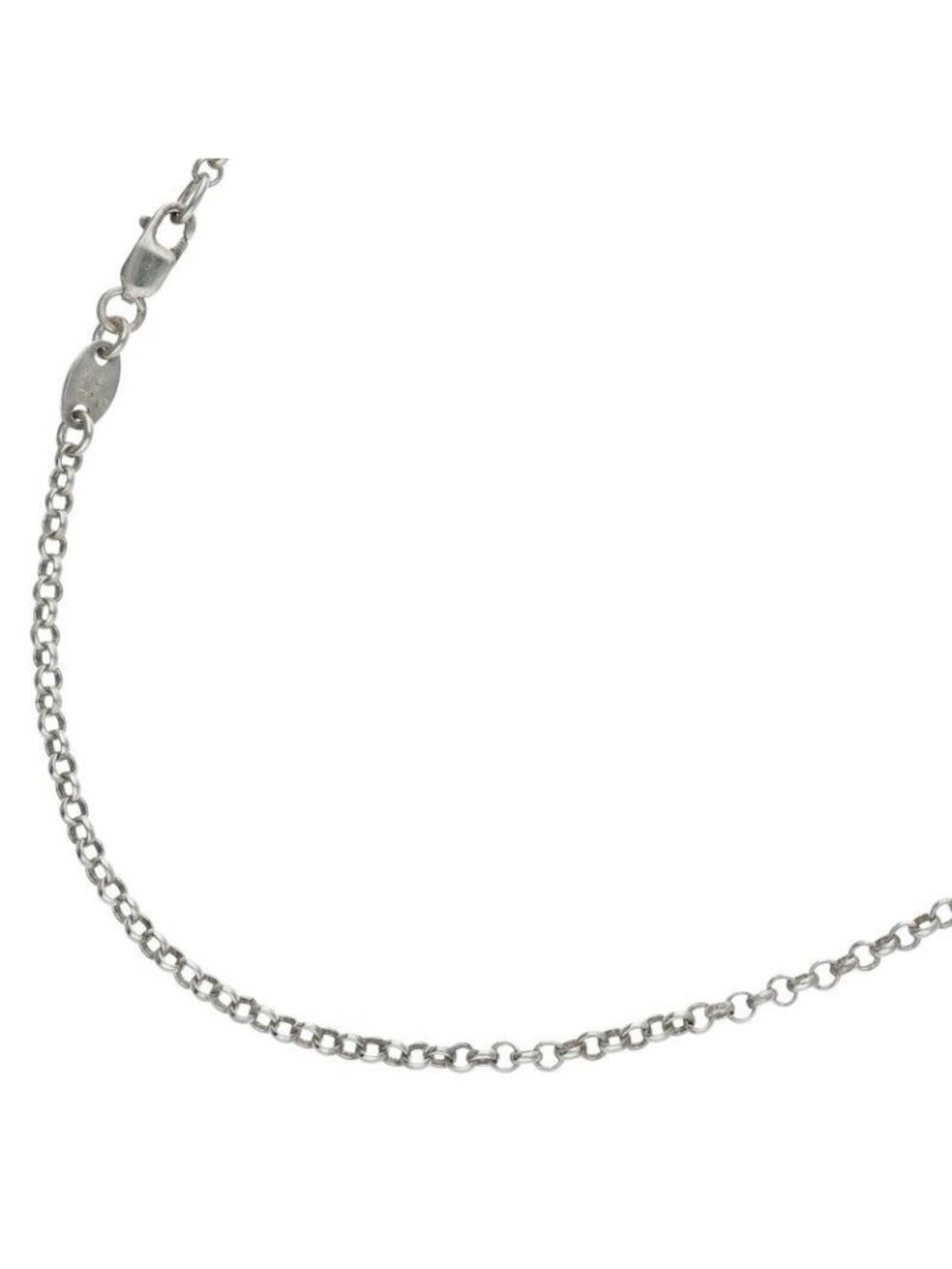 Chrome Hearts Neckchain Roll Chain Silver Necklace